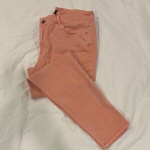 WHBM Women's Jeans Light Orange